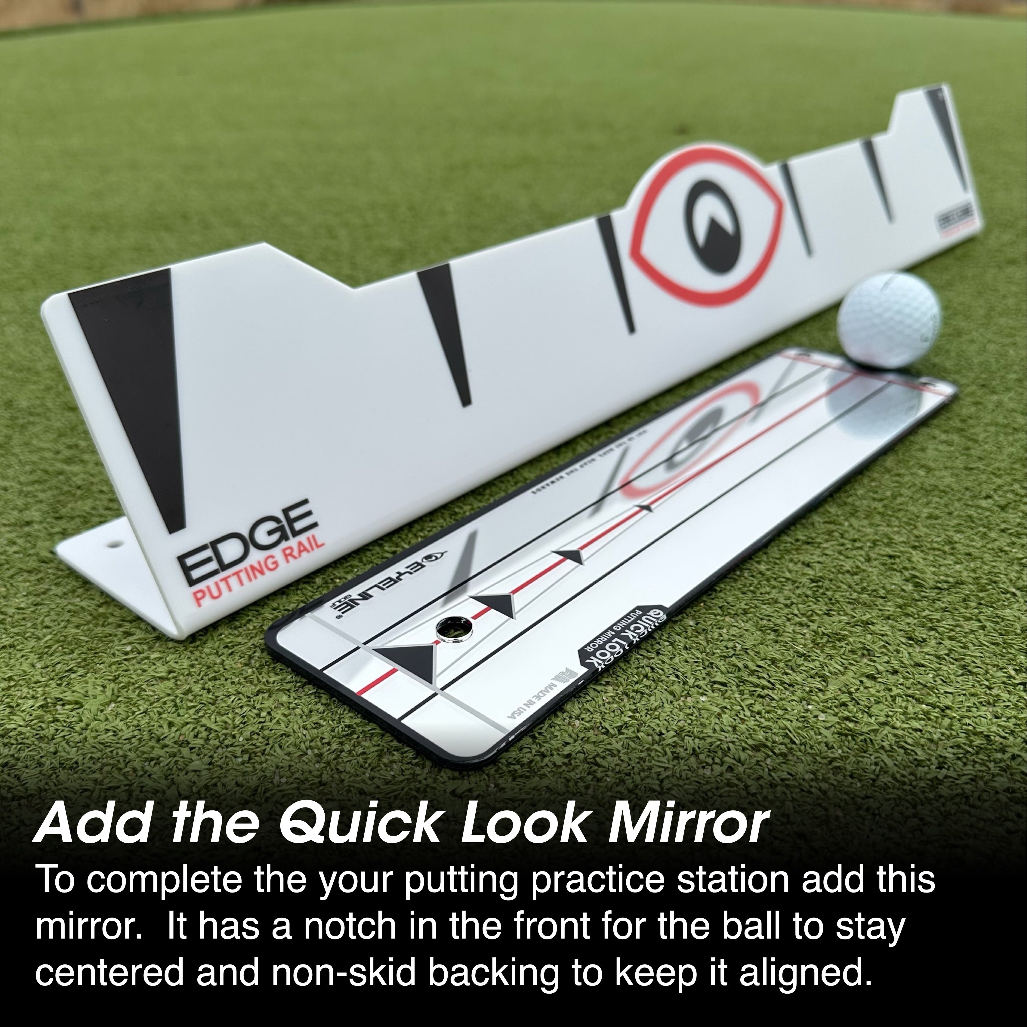 Edge Putting Rail 70° - OPEN BOX/DEMO UNITS