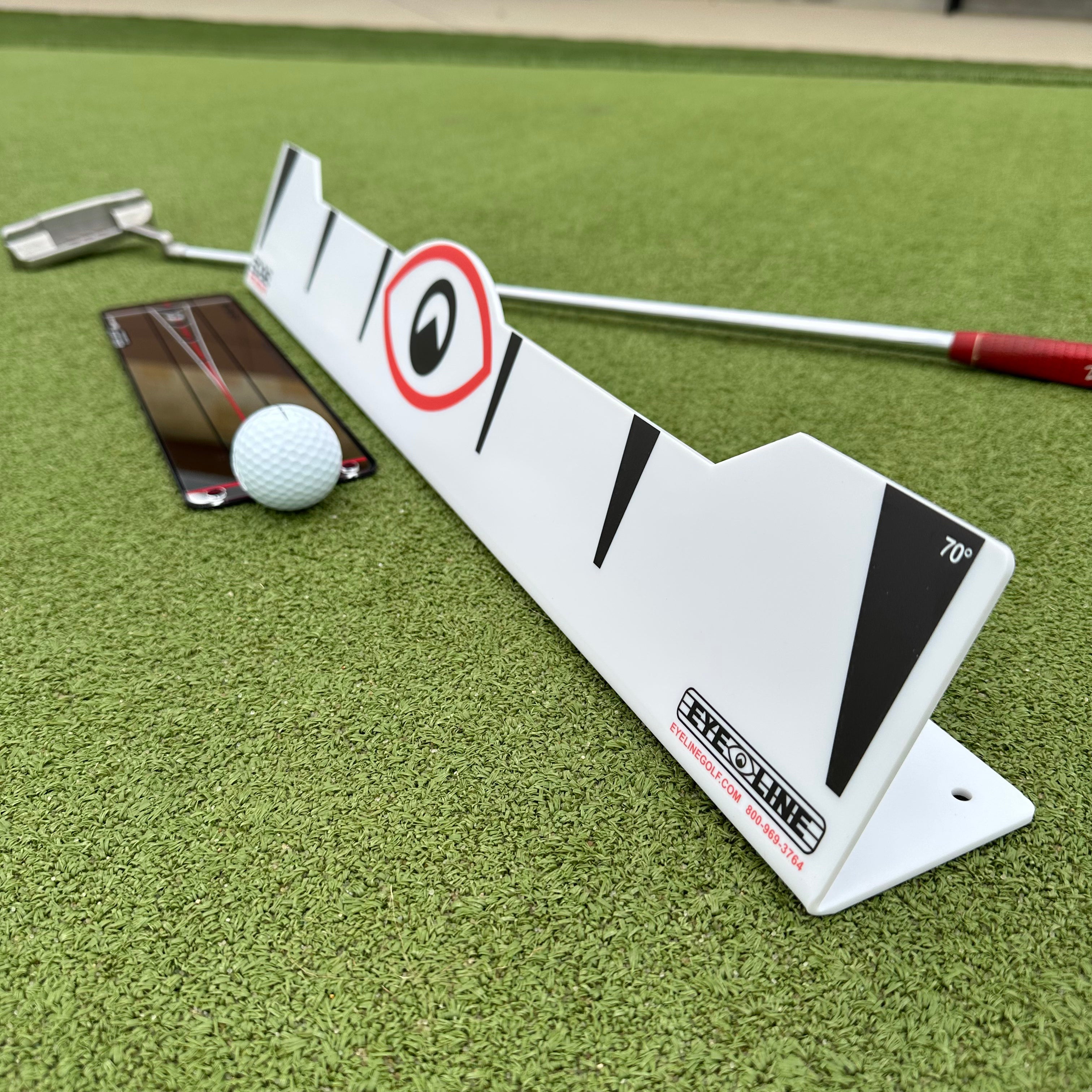 Edge Putting Rail 70° - OPEN BOX/DEMO UNITS