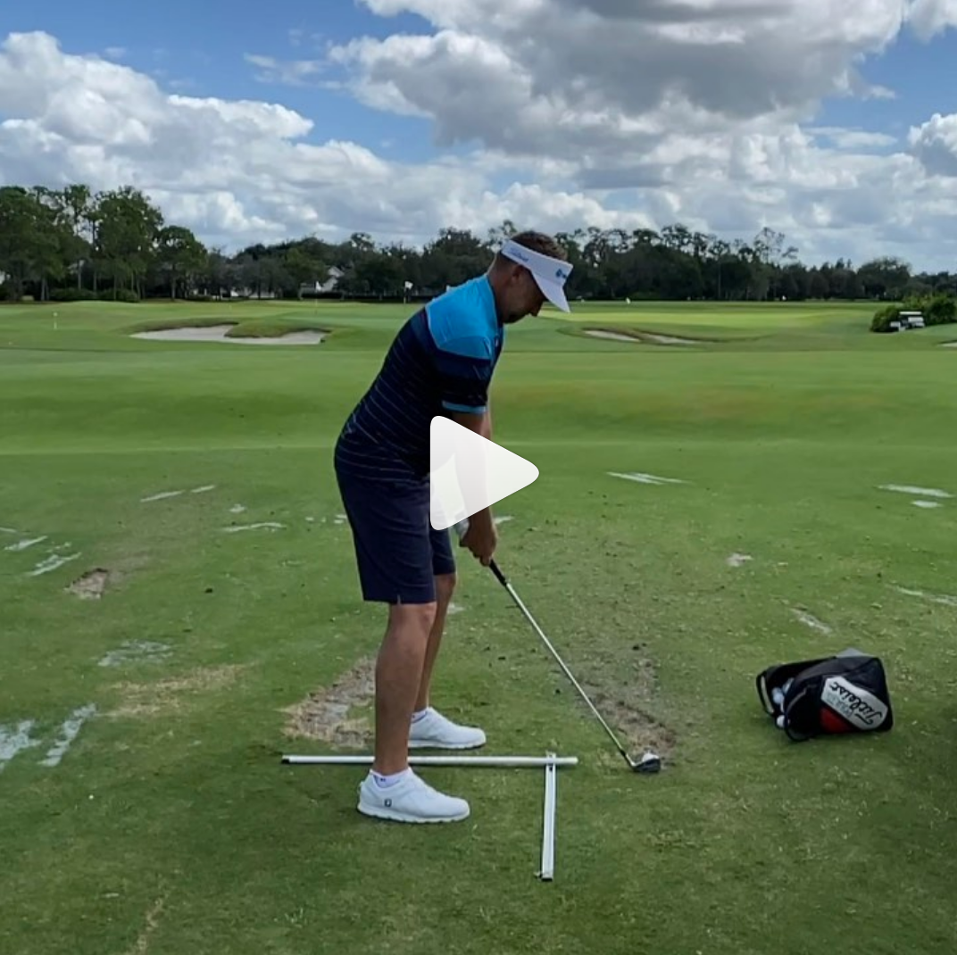 Ian Poulter - Practice T with Mirror