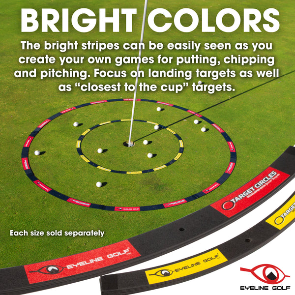 Target Reticle Rings Target Circle Rings | EyeLine Golf