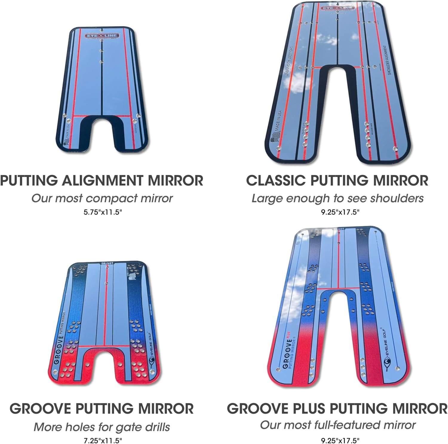 Groove Plus Putting Mirror
