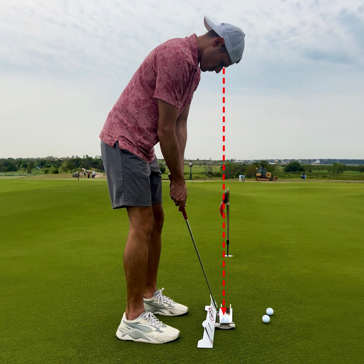 Edge Putting Rail & Quick Look Mirror Combo