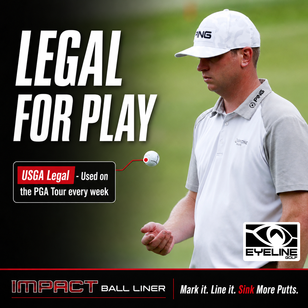 Impact Ball Liner 3-Pack | EyeLine Golf