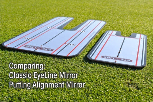 Putting Alignment Mirror (Small) - OPEN BOX/DEMO UNITS