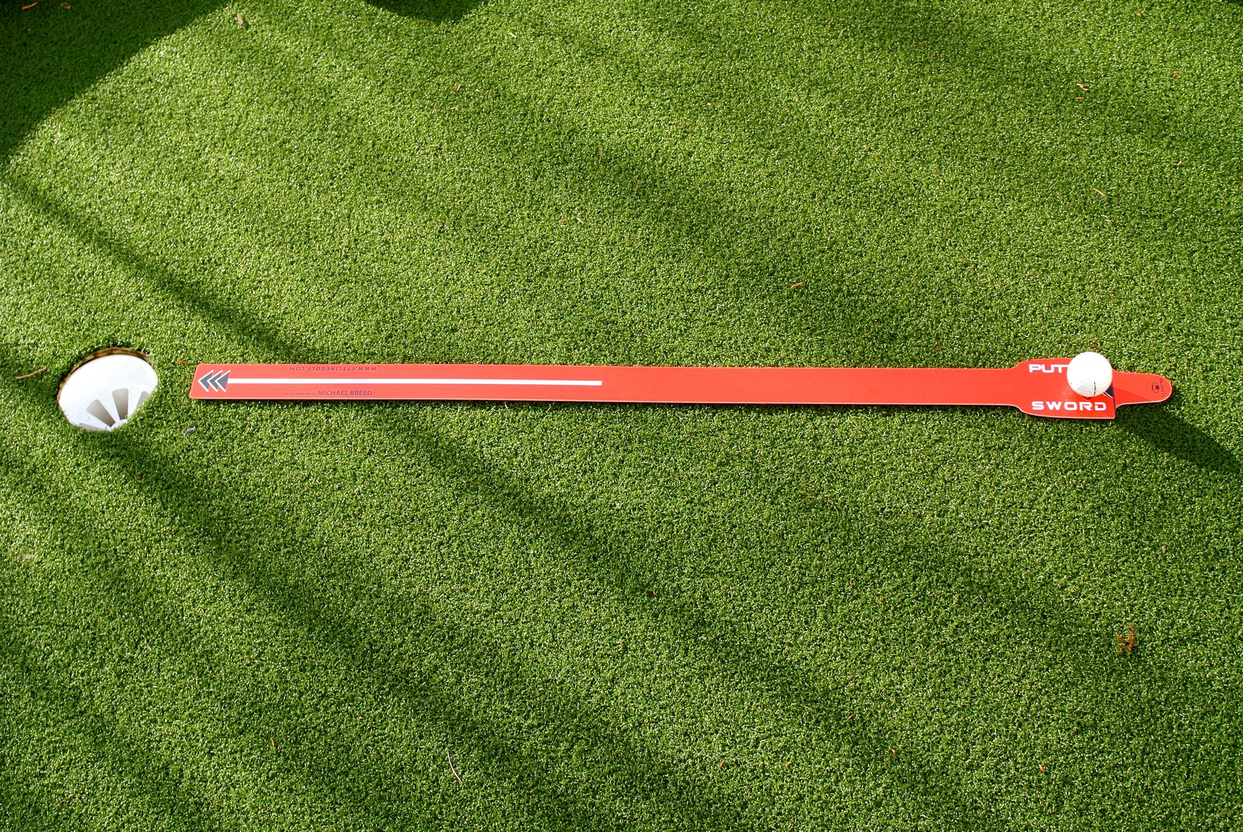 Michael Breed Golf Putting Rampe