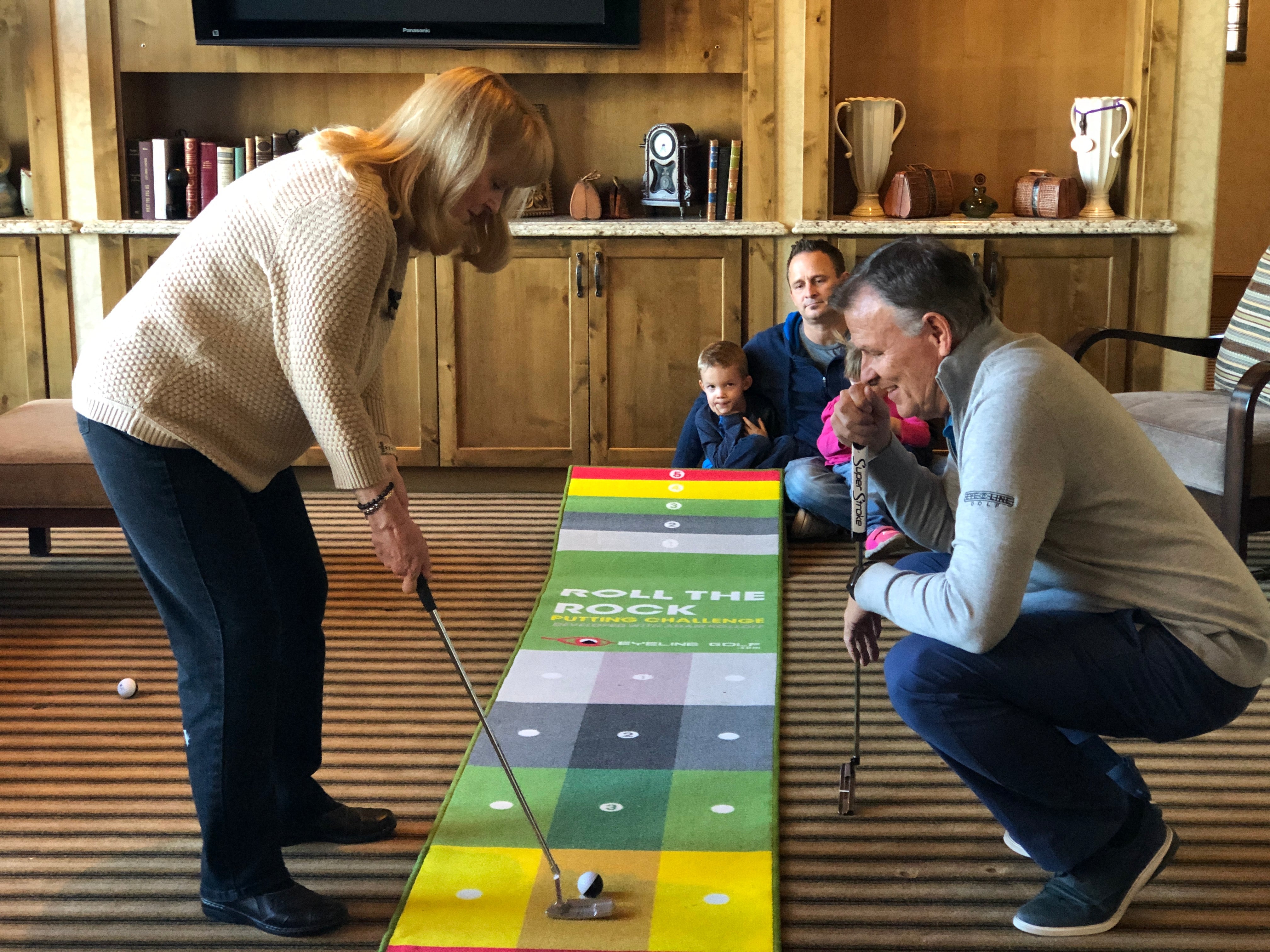 Roll the Rock Putting Challenge Mat (10'x2') - OPEN BOX/DEMO UNITS