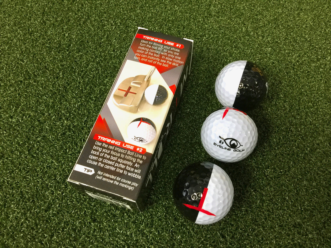 MyRoll 2-Color Ball 3-Pack – EyeLine Golf