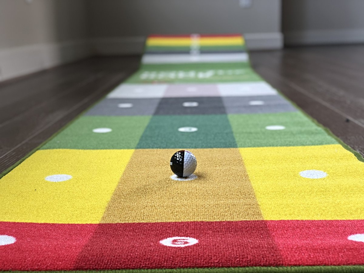 Roll the Rock Putting Challenge Mat (10'x2')